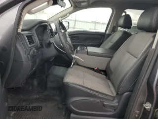 2021 Nissan Titan XD SV with VIN 1N6AA1FA7MN535646, listed as a Copart auction lot 83409614 with 56,211 mi miles and Salvage Title. Bid and sale history available at carsss.com. Image 7.