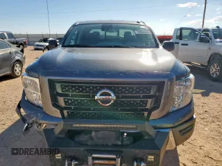 2021 Nissan Titan Pro-4X with VIN 1N6AA1ED9MN521808, listed as a Copart auction lot 58806585 with 108,808 mi miles and Salvage title. Bid and sale history available at DreamBid. Image 5.