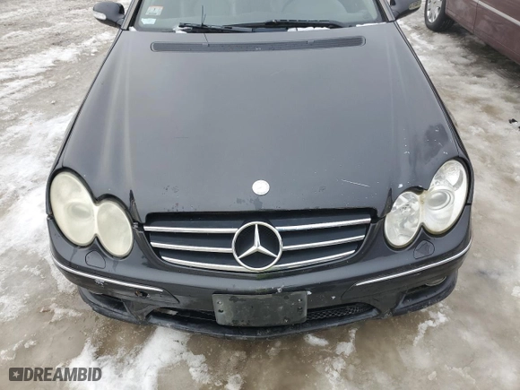 2006 Mercedes-Benz CLK-Class 5.0L with VIN WDBTK75G66T057685, listed as a Copart auction lot 43853295 with 0 mi miles and Clean Title. Bid and sale history available at carsss.com. Image 11.