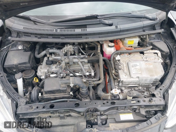 2017 Toyota Prius One with VIN JTDKDTB37H1596977, listed as a IAAI auction lot 42053033 with 34,562 mi miles. Bid and sale history available at carsss.com. Image 10.