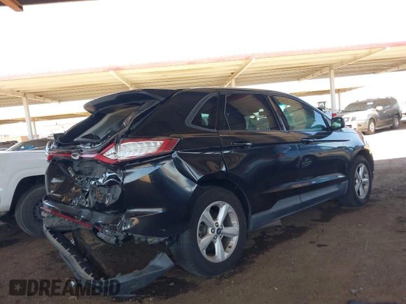 2015 Ford Edge SE with VIN 2FMTK3G81FBC21064, listed as a IAAI auction lot 42130995 with 130,962 mi miles and . Bid and sale history available at DreamBid. Image 4.