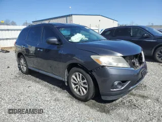 2014 Nissan Pathfinder Platinum with VIN 5N1AR2MM4EC732992, listed as a Copart auction lot 49872395 with 94,476 mi miles and Salvage Title. Bid and sale history available at carsss.com. Image 4.