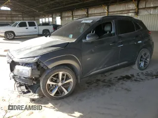 2019 Hyundai Kona Ultimate with VIN KM8K53A5XKU198339, listed as a Copart auction lot 85331724 with 60,709 mi miles and Clean Title. Bid and sale history available at carsss.com. Image 1.