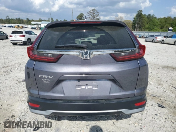 2020 Honda CR-V EX-L z VIN 5J6RW1H88LL013484, wystawiony jako Copart lot #51873995 z przebiegiem 37 483 mil mil oraz Szkoda całkowita • Salvage title. Historia ofert i sprzedaży dostępna na DreamBid. Obrazek 6.