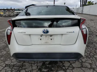 2016 Toyota Prius Four with VIN JTDKARFUXG3527248, listed as a Copart auction lot 48597015 with 100,386 mi miles and Salvage Title. Bid and sale history available at carsss.com. Image 6.