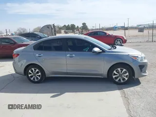 2023 Kia Rio LX with VIN 3KPA24AD3PE592647, listed as a IAAI auction lot 41703960 with 16,480 mi miles. Bid and sale history available at carsss.com. Image 13.