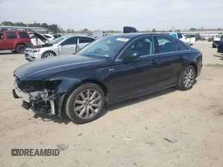 2012 Audi A6 3.0T Prestige with VIN WAUHGAFC7CN170396, listed as a Copart auction lot 47937955 with 127,753 mi miles and Salvage Title. Bid and sale history available at carsss.com. Image 1.