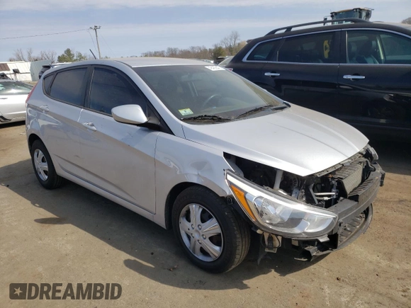2017 Hyundai Accent SE with VIN KMHCT5AE0HU336808, listed as a Copart auction lot 56122085 with 132,438 mi miles and Salvage Title. Bid and sale history available at DreamBid. Image 4.