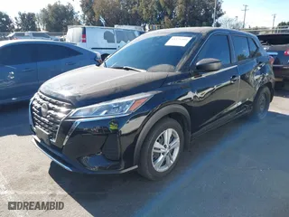 2023 Nissan Kicks S with VIN 3N1CP5BV5PL536098, listed as a IAAI auction lot 41375309 with 29,462 mi miles. Bid and sale history available at carsss.com. Image 2.