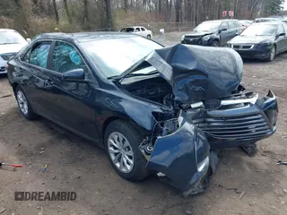 2017 Toyota Camry XLE with VIN 4T1BF1FK7HU687225, listed as a IAAI auction lot 42006107 with 4,807 mi miles. Bid and sale history available at carsss.com. Image 1.