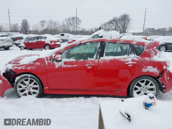 2012 Mazda 3 Mazdaspeed3 Touring with VIN JM1BL1L31C1682915, listed as a IAAI auction lot 41310903 with 130,298 mi miles and . Bid and sale history available at DreamBid. Image 14.