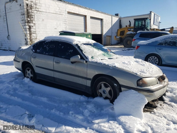 2003 Chevrolet Impala with VIN 2G1WF52K839297140, listed as a Copart auction lot 86056574 with 0 mi miles and Salvage Title. Bid and sale history available at carsss.com. Image 4.