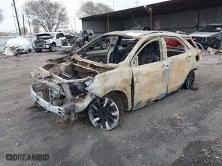 2024 Chevrolet Equinox RS with VIN 3GNAXMEG3RS106582, listed as a IAAI auction lot 41228930 with 1 mi miles. Bid and sale history available at carsss.com. Image 2.