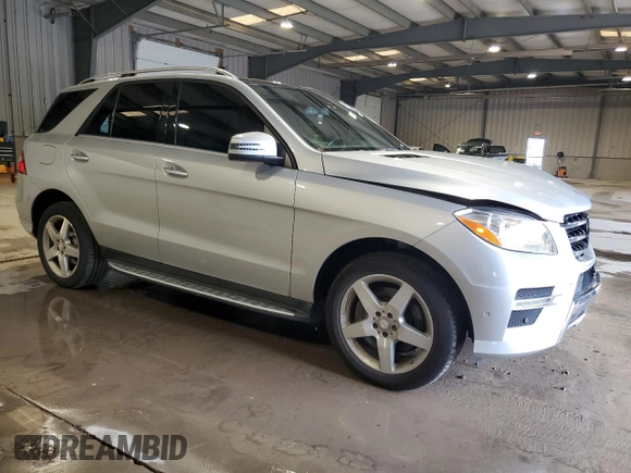 2015 Mercedes-Benz M 350 с VIN 4JGDA5HB3FA493835, выставлен на аукционе Copart как лот 65008435 с пробегом 103 772 миль миль и Чистый • Clean title. История ставок и продаж доступна на DreamBid. Изображение 4.