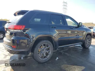 2019 Jeep Grand Cherokee Limited with VIN 1C4RJFBG6KC824278, listed as a Copart auction lot 54419665 with 181,525 mi miles and Salvage title. Bid and sale history available at DreamBid. Image 3.