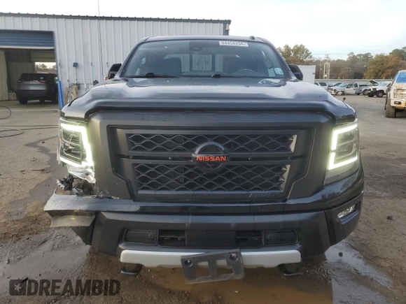 2021 Nissan Titan SV z VIN 1N6AA1FB2MN534185, wystawiony jako Copart lot #84458334 z przebiegiem 40 029 mil mil oraz Szkoda całkowita • Salvage title. Historia ofert i sprzedaży dostępna na DreamBid. Obrazek 5.