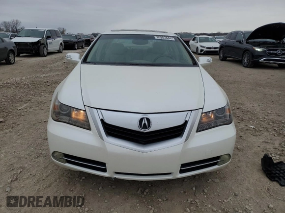 2009 Acura RL Tech Pkg with VIN JH4KB26659C002640, listed as a Copart auction lot 85803444 with 140,863 mi miles and Salvage Title. Bid and sale history available at carsss.com. Image 5.