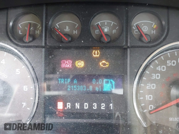 2009 Ford F-150 XL with VIN 1FTPW12V59KB43037, listed as a IAAI auction lot 41616739 with 215,383 mi miles. Bid and sale history available at carsss.com. Image 7.