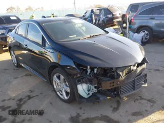 2018 Chevrolet Volt LT with VIN 1G1RC6S51JU158876, listed as a IAAI auction lot 41643645 with 95,257 mi miles. Bid and sale history available at carsss.com. Image 1.