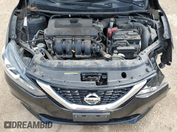 2016 Nissan Sentra SV with VIN 3N1AB7AP5GY324454, listed as a Copart auction lot 52357275 with 71,485 mi miles and Salvage Title. Bid and sale history available at DreamBid. Image 11.