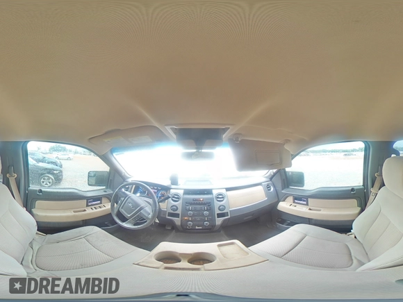 2012 Ford F-150 XL with VIN 1FTFW1ET5CFC30264, listed as a Copart auction lot 55231195 with 272,270 mi miles and Salvage title. Bid and sale history available at DreamBid. Image 14.