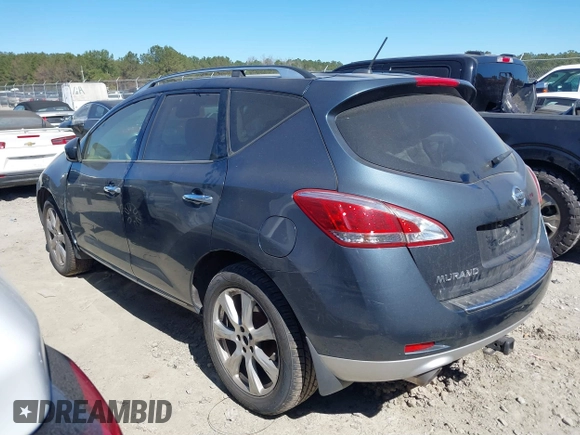 2012 Nissan Murano SV with VIN JN8AZ1MW3CW217191, listed as a IAAI auction lot 41688323 with 183,661 mi miles and . Bid and sale history available at carsss.com. Image 14.