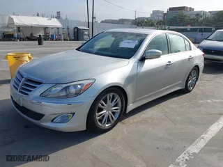 2012 Hyundai Genesis 4.6L with VIN KMHGC4DF1CU176415, listed as a IAAI auction lot 42085757 with 159,370 mi miles. Bid and sale history available at carsss.com. Image 2.