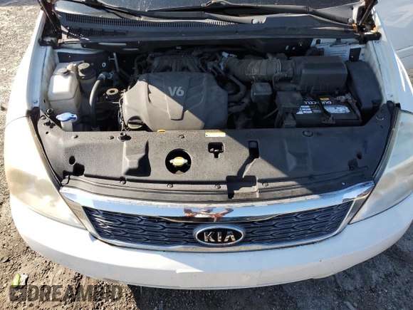 2012 Kia Sedona LX with VIN KNDMG4C74C6427812, listed as a Copart auction lot 71851574 with 89,864 mi miles and Salvage Title. Bid and sale history available at carsss.com. Image 12.