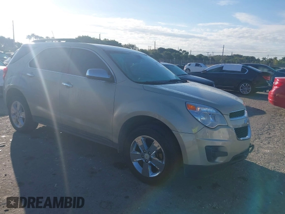 2012 Chevrolet Equinox LT w/1LT with VIN 2GNFLDE52C6278771, listed as a IAAI auction lot 41681270 with 120,013 mi miles. Bid and sale history available at carsss.com. Image 1.