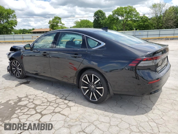 2024 Honda Accord Touring with VIN 1HGCY2F81RA052311, listed as a Copart auction lot 56521325 with 9,151 mi miles and Salvage title. Bid and sale history available at DreamBid. Image 2.