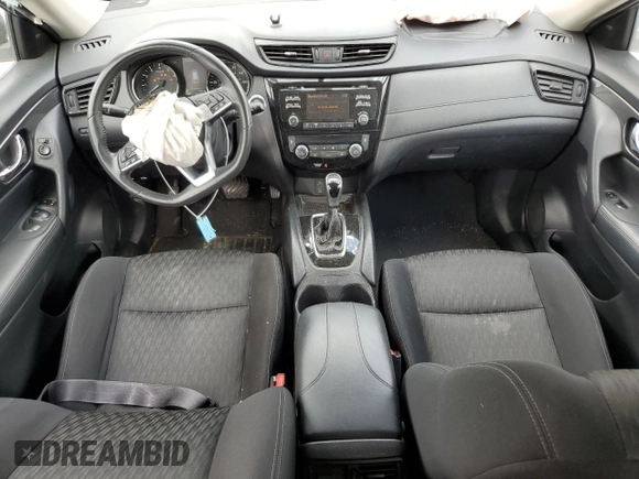 2017 Nissan Rogue SV with VIN KNMAT2MT8HP518226, listed as a Copart auction lot 51650855 with 121,031 mi miles and Salvage Title. Bid and sale history available at carsss.com. Image 8.