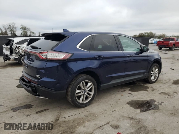 2016 Ford Edge SEL with VIN 2FMPK3J94GBC53284, listed as a Copart auction lot 44922125 with 138,936 mi miles and Salvage Title. Bid and sale history available at carsss.com. Image 3.