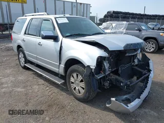 2012 Lincoln Navigator with VIN 5LMJJ2J57CEL03834, listed as a IAAI auction lot 41775352 with 156,676 mi miles and . Bid and sale history available at DreamBid. Image 1.