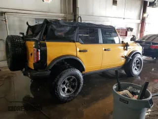 2021 Ford Bronco with VIN 1FMEE5DH6MLA64578, listed as a Copart auction lot 86190584 with 75,313 mi miles and Salvage Title. Bid and sale history available at carsss.com. Image 3.