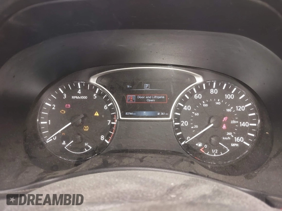 2020 Nissan Pathfinder S with VIN 5N1DR2AN8LC626262, listed as a IAAI auction lot 41901620 with 83,744 mi miles and . Bid and sale history available at DreamBid. Image 7.