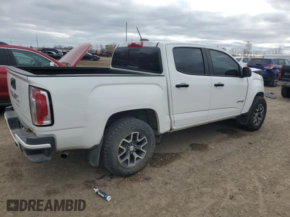 2021 GMC Canyon 4WD AT4 w/Cloth with VIN 1GTG6FEN9M1117578, listed as a Copart auction lot 78047114 with 64,955 mi miles and Salvage Title. Bid and sale history available at carsss.com. Image 3.