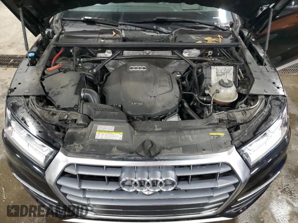2018 Audi Q5 Prestige with VIN WA1CNAFY9J2247342, listed as a Copart auction lot 52564445 with 60,295 mi miles and Salvage Title. Bid and sale history available at DreamBid. Image 13.