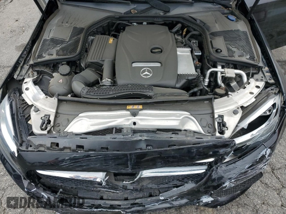 2018 Mercedes-Benz C with VIN WDDWF4JB9JR389174, listed as a Copart auction lot 55752745 with 53,332 mi miles and Clean Title. Bid and sale history available at DreamBid. Image 11.