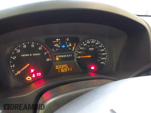 2005 Chevrolet Colorado 1SF LS Z71 with VIN 1GCDT136X58154321, listed as a IAAI auction lot 41906743 with 116,971 mi miles. Bid and sale history available at carsss.com. Image 7.