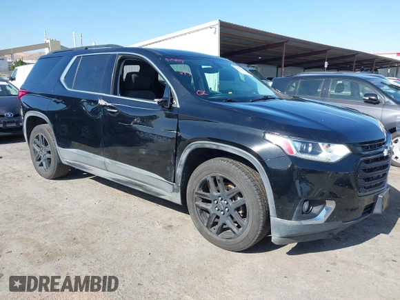 2019 Chevrolet Traverse LT Cloth z VIN 1GNEVGKW7KJ208656, wystawiony jako IAAI lot #42373422 z przebiegiem 132 863 mil mil oraz . Historia ofert i sprzedaży dostępna na DreamBid. Obrazek 1.