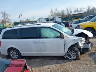 2019 Dodge Grand Caravan SXT with VIN 2C4RDGCG5KR758521, listed as a IAAI auction lot 41902760 with 133,994 mi miles and . Bid and sale history available at DreamBid. Image 14.