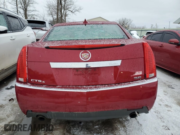 2012 Cadillac CTS with VIN 1G6DM5E3XC0145916, listed as a Copart auction lot 47287295 with 146,221 mi miles and Salvage Title. Bid and sale history available at DreamBid. Image 6.