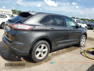 2016 Ford Edge SE with VIN 2FMPK3G91GBB37385, listed as a Copart auction lot 62074095 with 63,124 mi miles and Salvage title. Bid and sale history available at DreamBid. Image 3.