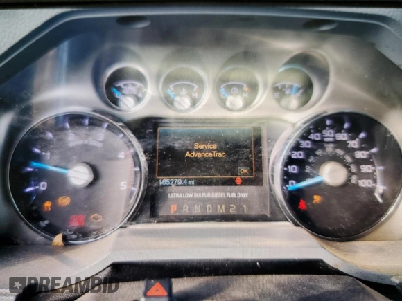 2015 Ford F-350 z VIN 1FD7X3AT0FEB25544, wystawiony jako Copart lot #50340085 z przebiegiem 165 279 mil mil oraz Czysty tytuł • Clean title. Historia ofert i sprzedaży dostępna na DreamBid. Obrazek 9.