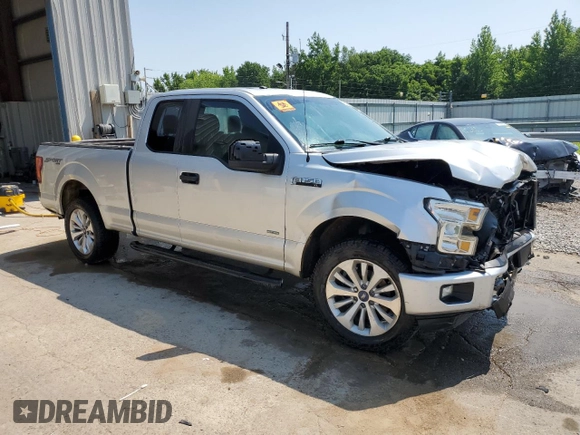 2016 Ford F-150 XLT with VIN 1FTEX1EP6GKF08470, listed as a Copart auction lot 59948405 with 206,784 mi miles and Salvage title. Bid and sale history available at DreamBid. Image 4.