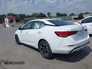 2024 Nissan Sentra SV with VIN 3N1AB8CV0RY297135, listed as a IAAI auction lot 42166329 with 83,038 mi miles and . Bid and sale history available at DreamBid. Image 14.