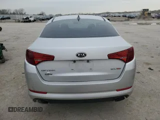 2012 Kia Optima EX with VIN 5XXGN4A75CG006494, listed as a Copart auction lot 51128135 with 222,059 mi miles and Salvage Title. Bid and sale history available at carsss.com. Image 6.