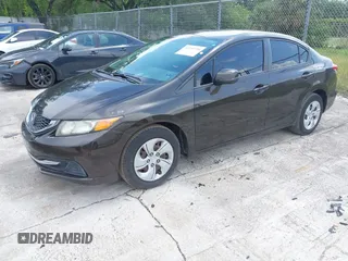 2013 Honda Civic LX with VIN 2HGFB2F54DH511717, listed as a IAAI auction lot 42395720 with 112,971 mi miles and . Bid and sale history available at DreamBid. Image 17.