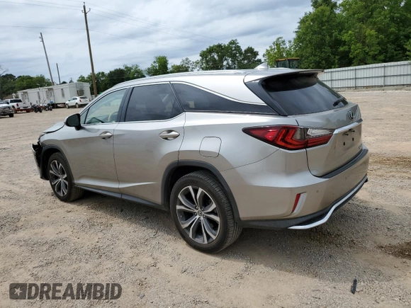 2020 Lexus RX 350L with VIN JTJHZKEA1L2017725, listed as a Copart auction lot 56022175 with 100,463 mi miles and Salvage title. Bid and sale history available at DreamBid. Image 2.