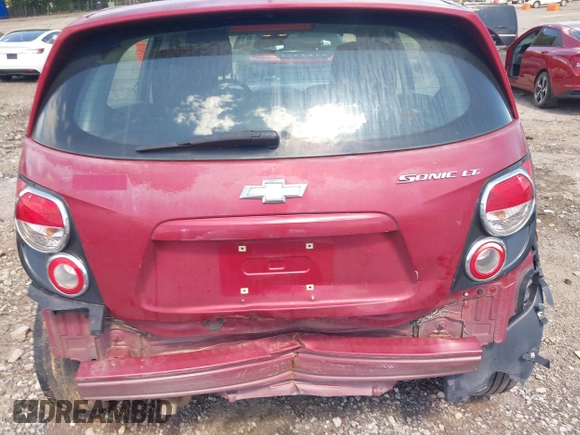 2012 Chevrolet Sonic LT with VIN 1G1JC6SH6C4168488, listed as a IAAI auction lot 42308645 with 136,720 mi miles and . Bid and sale history available at DreamBid. Image 17.